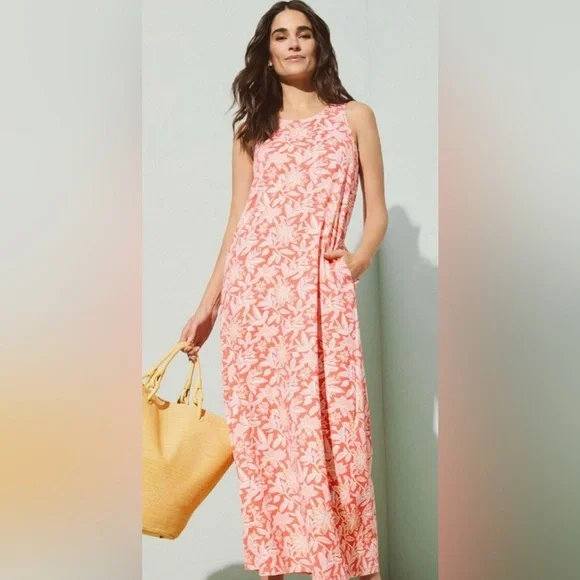 open back summer maxi dresses Mia Open Back Printed Dress
